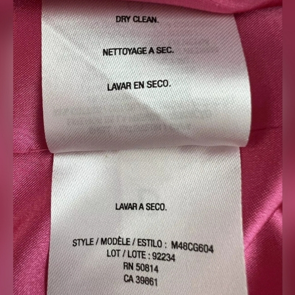 Tahari Dress Womens 14 Multicolor Geometric Print Cap Sleeve Crew Neck Sheath - Picture 5 of 9